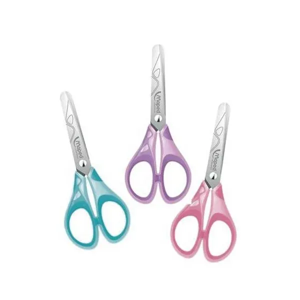 Tijera Maped escolar essentials soft pastel 13 cm