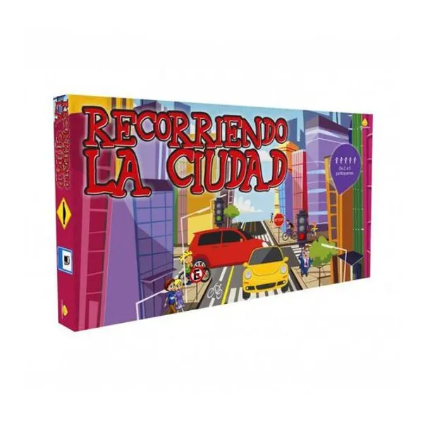 Juego recorriendo la ciudad 37x20x3.5 cm yuyu