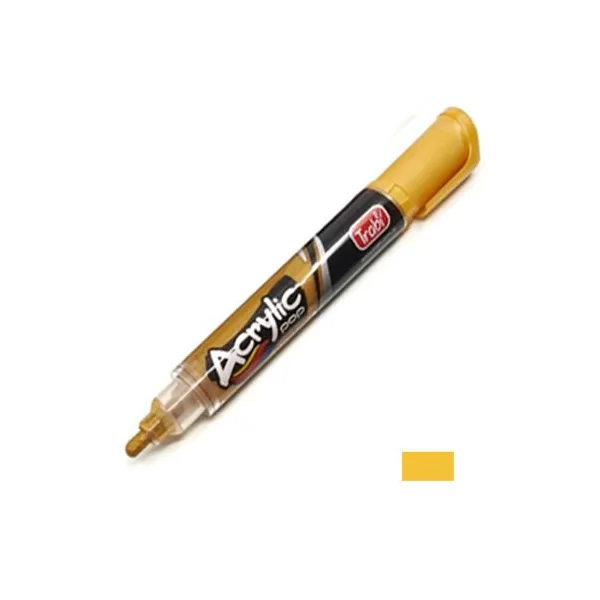 Marcador trabi acrylic pop al agua para 4 mmamarillo