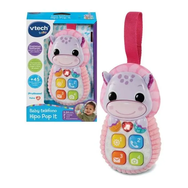 Baby telefono hipo pop it rosa