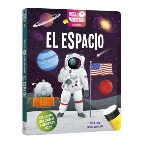 Espacio busca y encuentra con linterna 26 20 cm