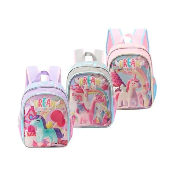 Mochila 14" espalda unicornio x unidad modelos surtidos lsyd