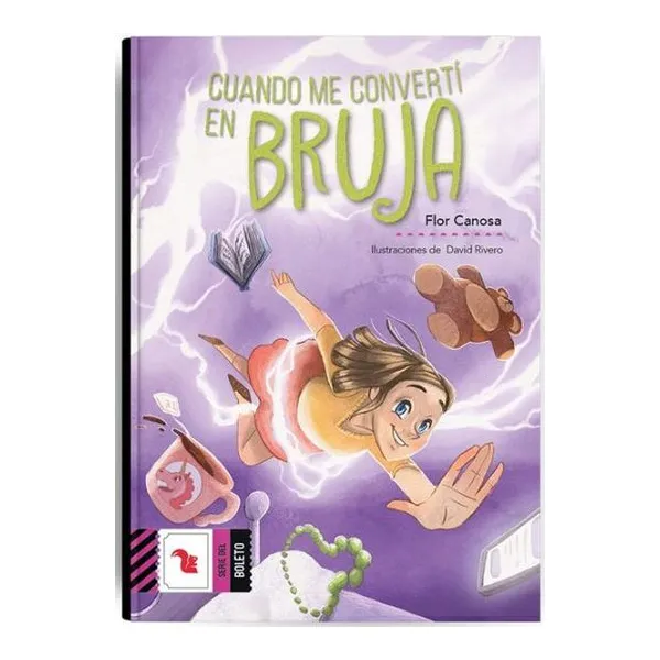 Como me convertí en bruja boleto violeta 20 14 cm