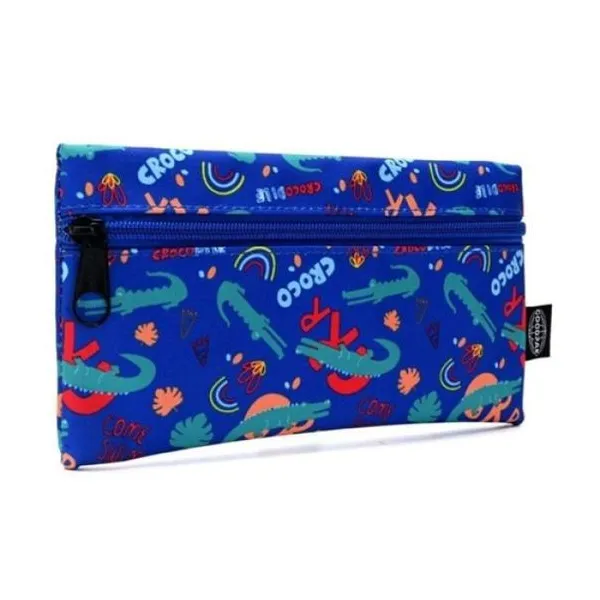 Cartuchera goodpak print croc 22 x11.5 cm