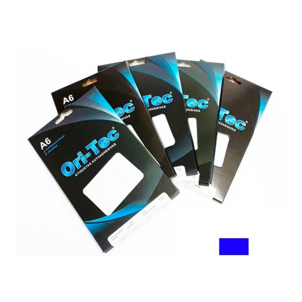 Etiquetas ori-tec a6 36x19 mmazul cj.x 30 hjs.500 eti.3619