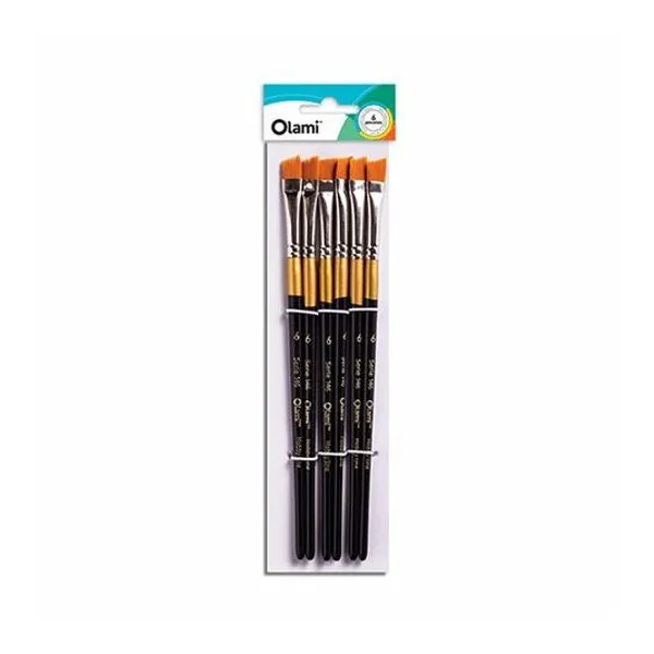 Pincel olami chanfleado 146 n.° 4 x6