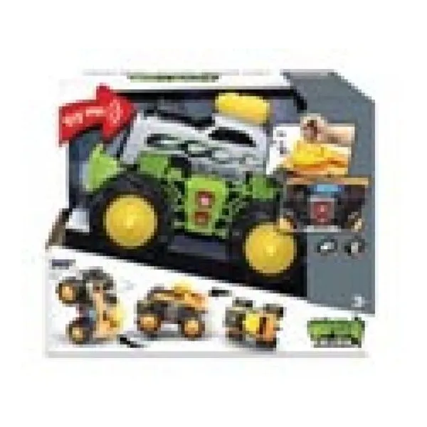 Coche ruedas patonas con luz y sonido,