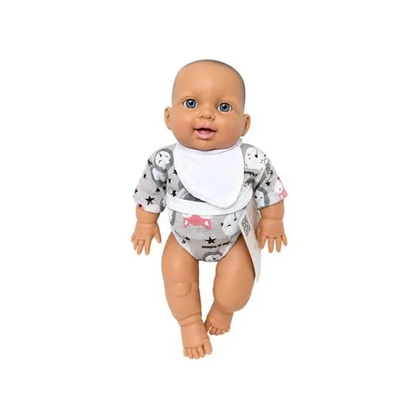 Bebé de plastisol mili/martin diferentes gestos con dni 25 cm casita modelos surtidos