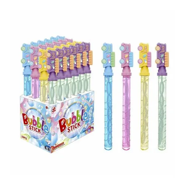 Burbujero stick tren 39 cm x unidad colores surtidos