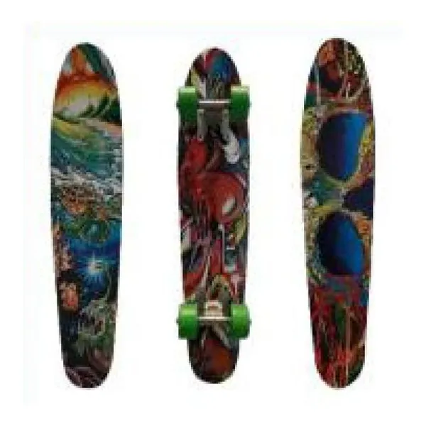 Patineta infantil de madera tabla con dibujos