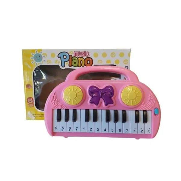 Piano musical infantil en caja 25x16.5x4 cm
