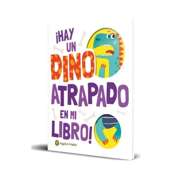 Hay un dino atrapadado en mi libro con pop-up