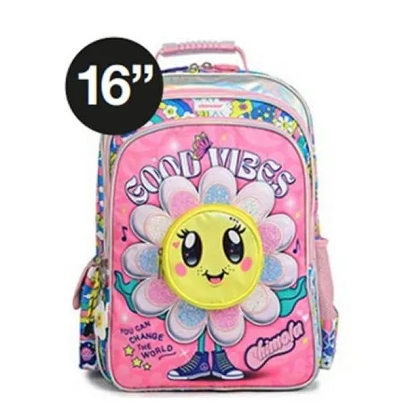 Mochila espalda 16" flower