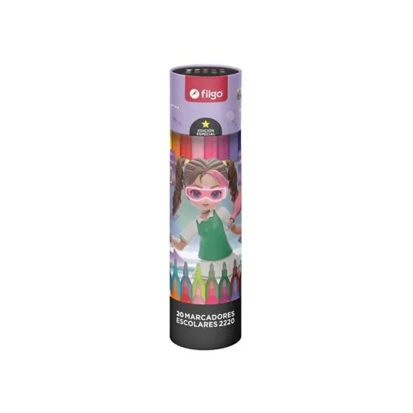 Marcador escolar Pinto 2220 digital style tubo x20 unidades Filgo