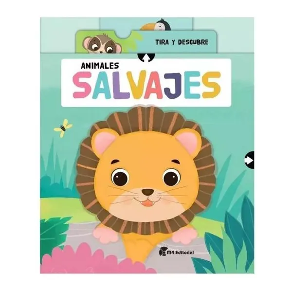 Tira y descubre animales salvajes