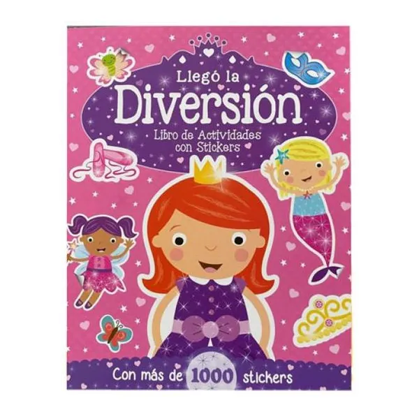 Llego la diversion - libro de actividades mas stickers