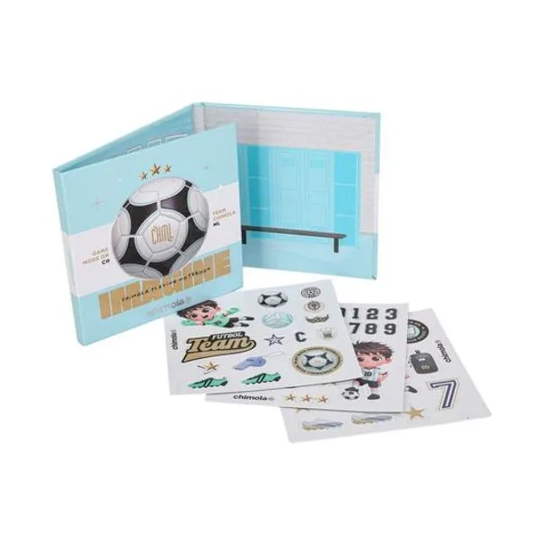 Set didáctico magnetico fútbol 12.5x12.5x1.5 cm chimola