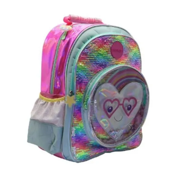 Mochila Cresko 16""/17,5 l. espalda gloss