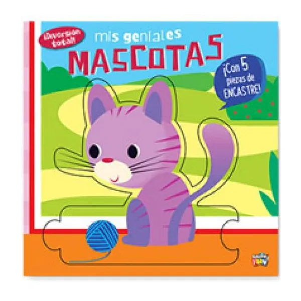 ¡diversion total! mis geniales mascotas (5 piezas encastrables)