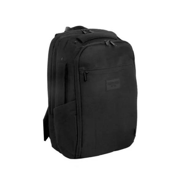 Mochila 17" portanotebook travel expandible negra Skora