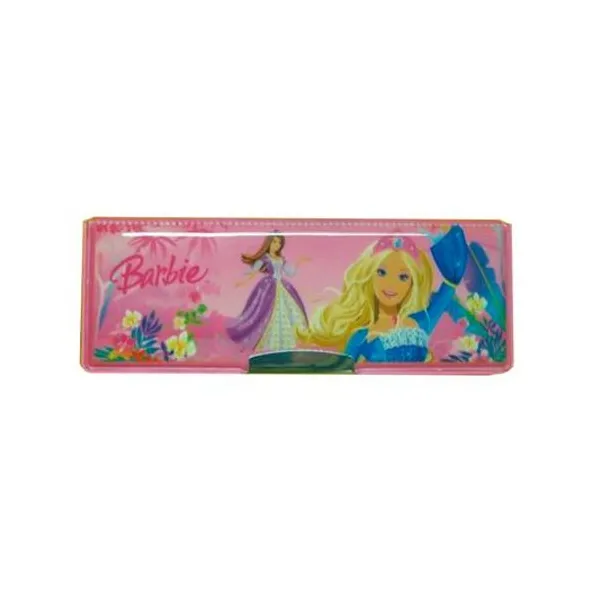 Cartuchera 2 pisos con imán Barbie 20.5x7.5x2.8 cm