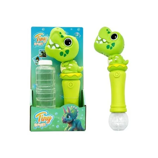 Burbujero dino a pilas en caja 13x26x6.5 cm x1 Tiny