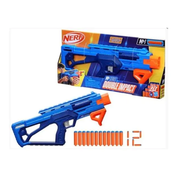 Hasbro nerf - pistola de dardos - n series double impact