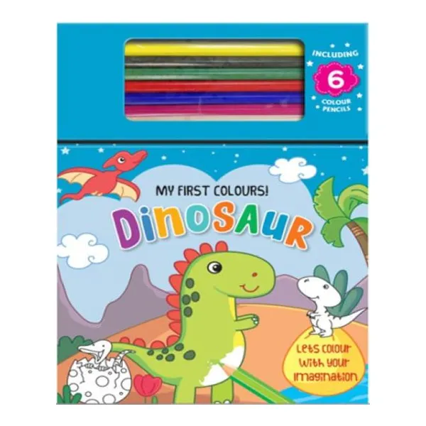 Mi primer libro para colorear-mis dinosaurios