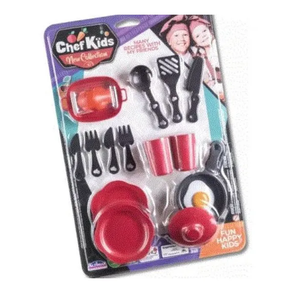 Set de cocina chef kids