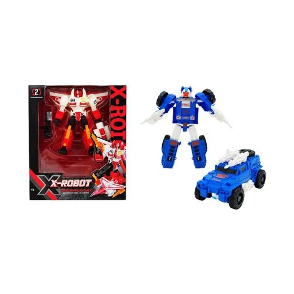 Robot transformer en caja 25x30x8.5cmx1 modelos surtidos