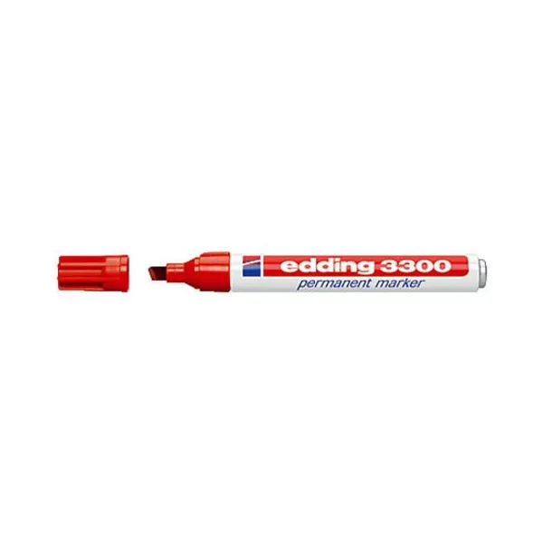 Marcador Edding e 3300 permanente para bis.rojo