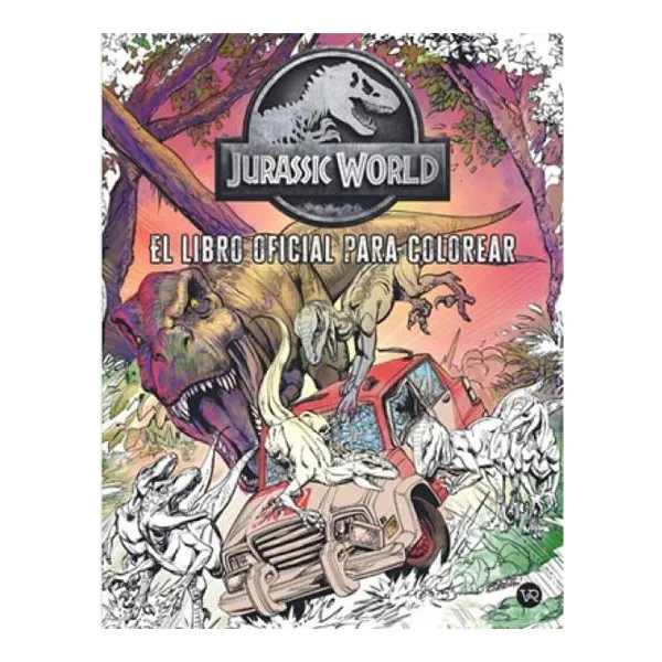 Jurassic world el libro oficial para colorear