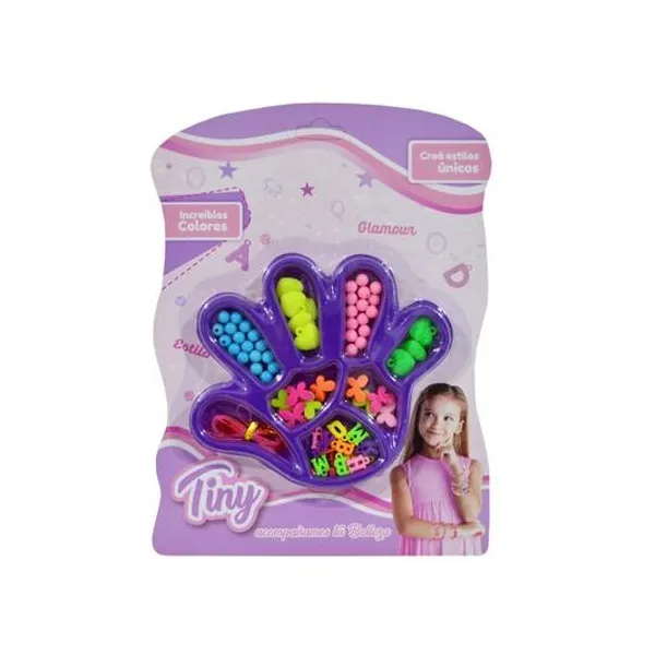 Set para armar bijou en blister 29x22x2 cm