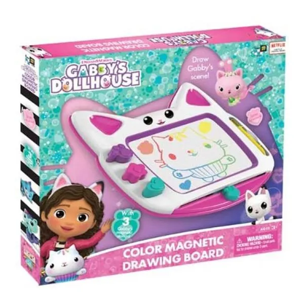 Gabby's dollhouse - playset 32 cm pizarra para dibujar