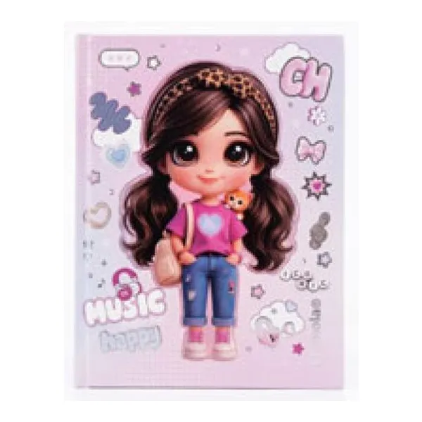 Cuaderno a5 girl