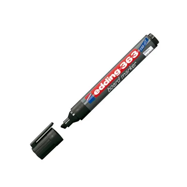 Marcador Edding e 363 para pizarra para bis.negro