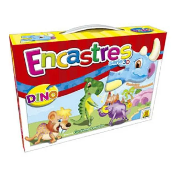 Dino encastre 3d