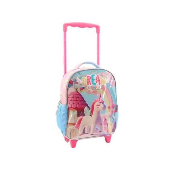 Mochila 12" con carro unicornio lsyd