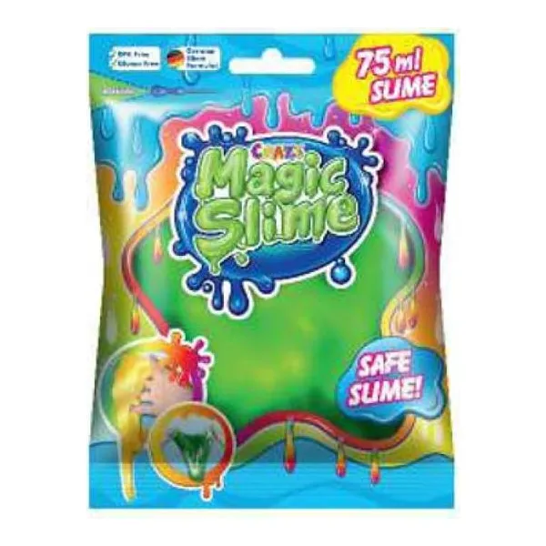 Craze - slime - bag slime - caja exhibidora - slime en bolsa reutilizable - 6 co