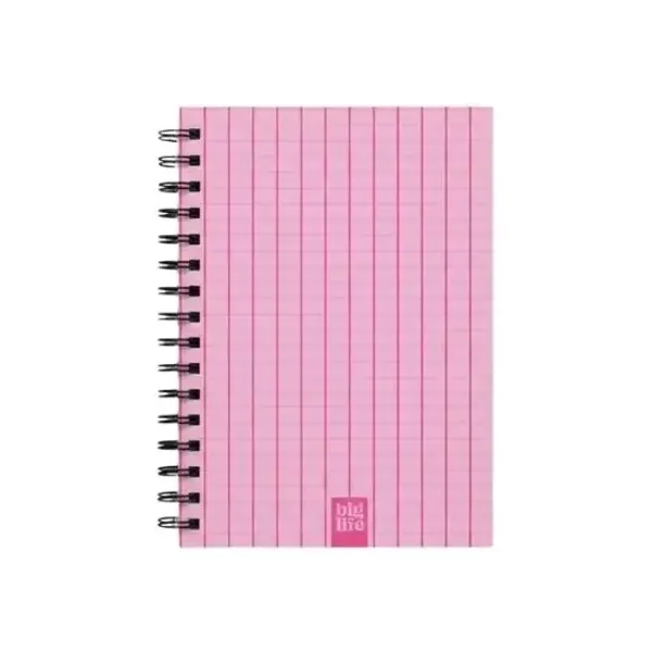 Cuaderno espiral a5 big life pastel t/dura 72 hjs.raya