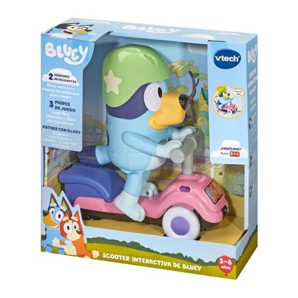 Scooter interactiva de Bluey