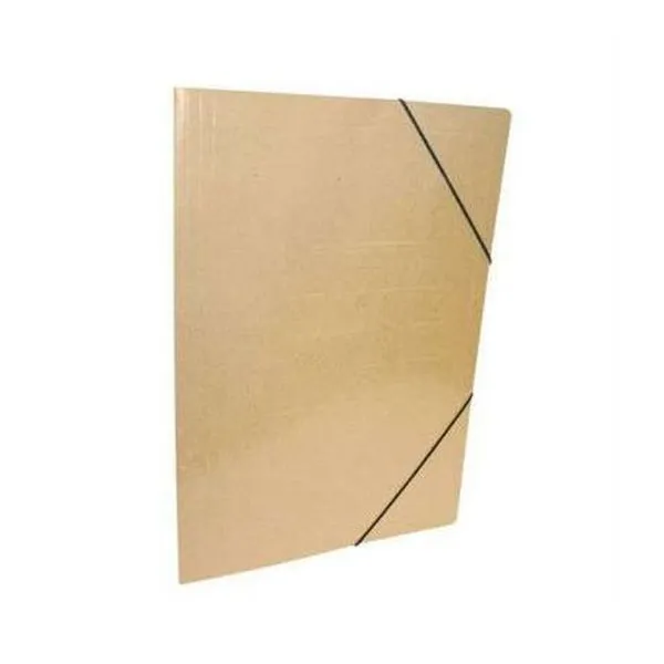 Carpeta oficio 3 solapas con elastico kraft osi-pel