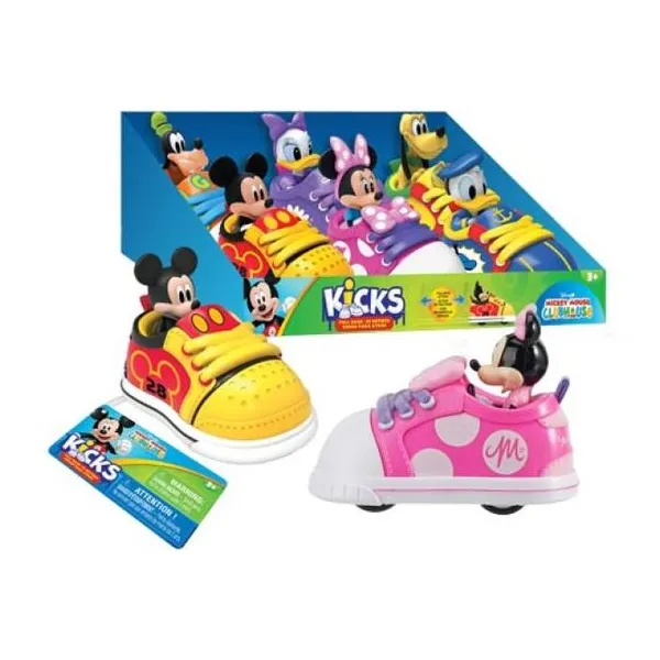 Kicks - vehiculo pullback 10 cm con exhibidor - "disney jr.