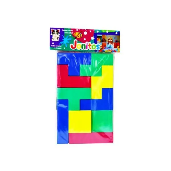 Figuras geometricas 6 mm con imán x20 unidades en bolsa jonitos