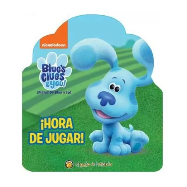 ¡hora de jugar! - blue's clues. de cartón troquelado y goma eva 18x13 cm