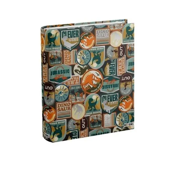Carpeta a4 Mooving cartone 2 ani.40 mmjurassic world