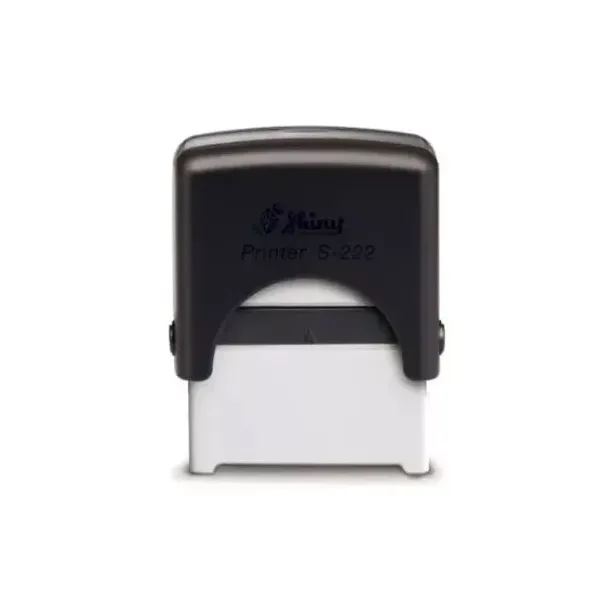 Sello automatico ibico shiny 38 x14 mmnegro