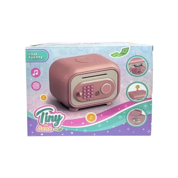 Caja fuerte con sonido Tiny en caja 20x15x14 cm