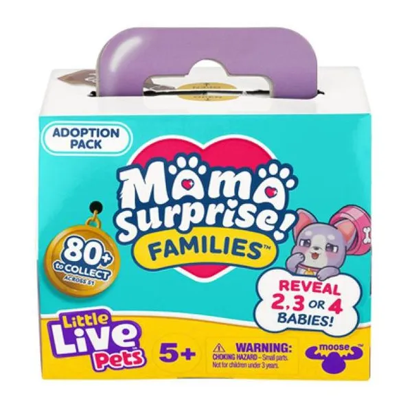 Little live pets mamá surprise families adoption pack surtido
