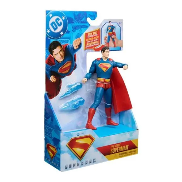 Dc superman-figuras de acción de superhéroes de 6 pulgada 15,24 cm surtido super